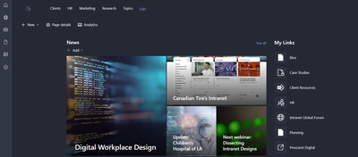 Prescient Intranet Home 2023