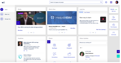 IBM Intranet Home