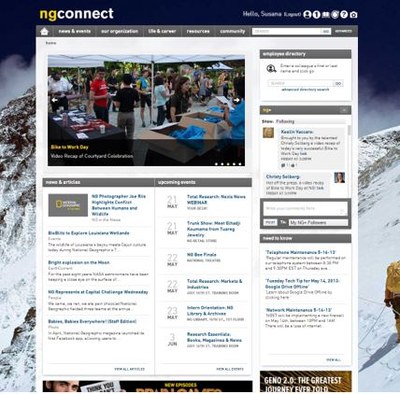 national geographic intranet SML